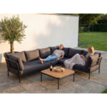 Barths Bordeaux - Lounge-Set, Anthrazit – Bild 2