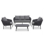 Barths Torino - Lounge-Set, Anthrazit