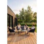 Barths Torino - Lounge-Set, Anthrazit – Bild 2