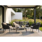 Barths Torino - Lounge-Set, Anthrazit – Bild 3