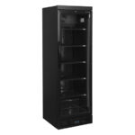 Tefcold Flaschenkühlschrank in Schwarz CEV435 BLACK, EEK C