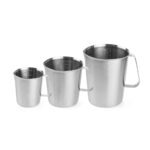 Hendi Messbecher, Edelstahl, 0,5L, ⌀90x(H)105mm – Bild 2