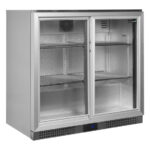 Tefcold Backbar-Kühlschrank BA26SS, Edelstahl, EEK A
