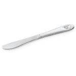 Was Germany Kindermesser Set AMELIE, 17 cm, Motiv: Bär, Set á 12 Stück, Chromstahl 13/0