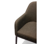 Barths Belfort - Dining Stuhl mit Armlehne, Anthrazit – Bild 5