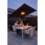 Barths Belfort - Dining Stuhl mit Armlehne, Sand – Bild 5