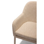Barths Belfort - Dining Stuhl mit Armlehne, Sand – Bild 3