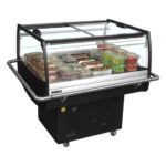 Tefcold Impuls-Kühlinsel in schwarz PDC90SL-2, Schwarz / Glas, EEK E – Bild 2
