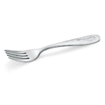 Was Germany Kindergabel Set MARIE, 14,5 cm, Motiv: Pinguin, Set á 12 Stück, Chromnickelstahl 18/10