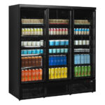 Tefcold Displaykühlschrank Atom Maxi C3DBB, Schwarz RAL9005, EEK B – Bild 2