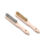 Hendi Drahtbürsten-Set aus Messing und Edelstahl - 2 Stk., 2 Stk., (L)290mm