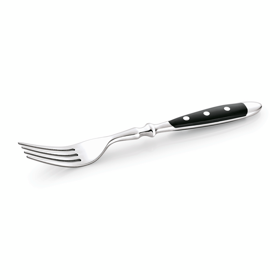 531000_WS_Bistro.png Was Germany Menügabel Set BISTRO, 20 cm, mit Kunststoffgriff, Set á 12 Stück, Chromstahl 18/0 – Bild 1