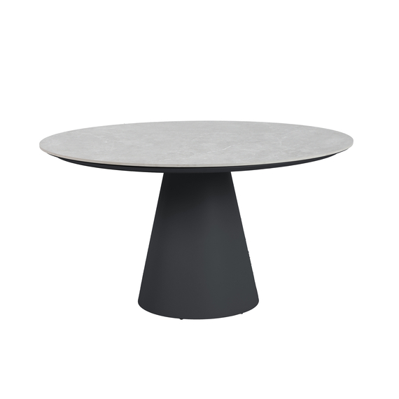531631_cuba_round_dining_table_anthracite_1.jpg Barths Cuba - Runder Dining Tisch Ø 140 cm, Anthrazit – Bild 1