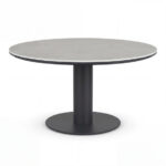 Barths Porto - Runder Dining Tisch Ø 150 cm, Anthrazit