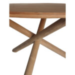 Barths Mola - Runder Dining Tisch Teak, Teak – Bild 2
