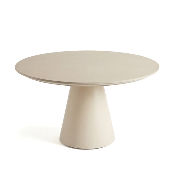 531691-cuba-dining-table-sand-1.jpg Barths Cuba - Runder Dining Tisch Ø 140 cm, Sand – Bild 1