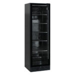 Tefcold Display-Kühlschrank in Schwarz SCU1425 FRAMELESS, EEK D