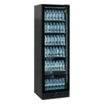 Tefcold Display-Kühlschrank in Schwarz SCU1425 FRAMELESS, EEK D – Bild 2