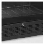 Tefcold Display-Kühlschrank in Schwarz SCU1425 FRAMELESS, EEK D – Bild 4