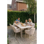 Barths Belfort - Rechteckiger Dining Tisch 140x90 cm, Sand – Bild 5