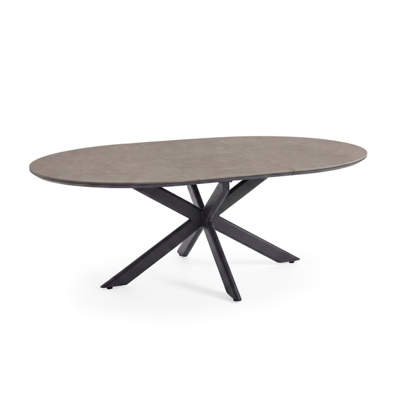 534633-fellow-extendable-table-anthracite-1.jpg Barths Fellow - Ausziehbarer Dining Tisch 145/200x145x75 cm, Anthrazit – Bild 1