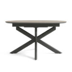 Barths Fellow - Ausziehbarer Dining Tisch 145/200x145x75 cm, Anthrazit – Bild 3
