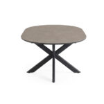 Barths Fellow - Ausziehbarer Dining Tisch 145/200x145x75 cm, Anthrazit – Bild 4