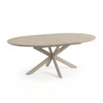 Barths Fellow - Ausziehbarer Dining Tisch 145/200x145x75 cm, Sand