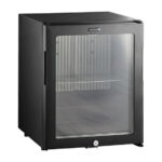 Tefcold Minibar TM33G-1, Schwarz, EEK G