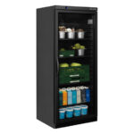 Tefcold Displaykühlschrank GN2/1 UR600BG, Schwarz, EEK B – Bild 2