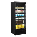 Tefcold Displaykühlschrank Atom Maxi C1DBB, Schwarz RAL9005, EEK B – Bild 2