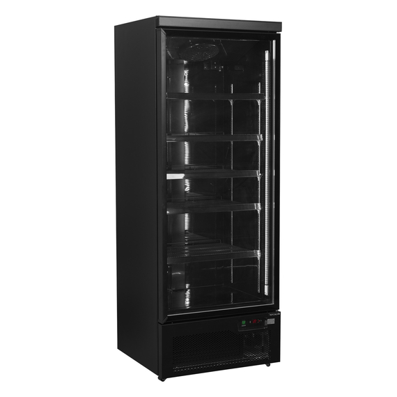 53979-Atom-Maxi-C1DBB.jpg Tefcold Displaykühlschrank Atom Maxi C1DBB, Schwarz RAL9005, EEK B – Bild 1