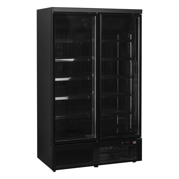 53981-Atom-Maxi-F2DBB.jpg Tefcold Glastürgefrierschrank Atom Maxi F2DBB, Schwarz RAL9005, EEK D – Bild 1