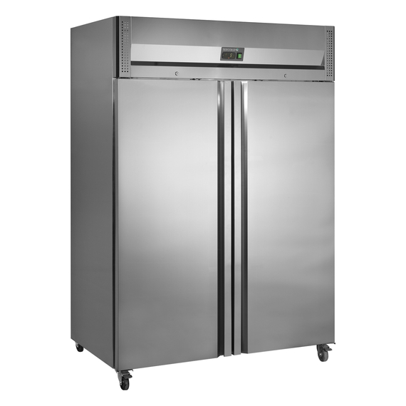 54303-RK1420X1.jpg Tefcold Kühlschrank GN 2/1 RK1420X1, SS 304, EEK A – Bild 1