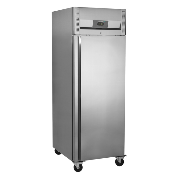 54305-RK710X1.jpg Tefcold Kühlschrank GN 2/1 RK710X1, SS 304, EEK A – Bild 1