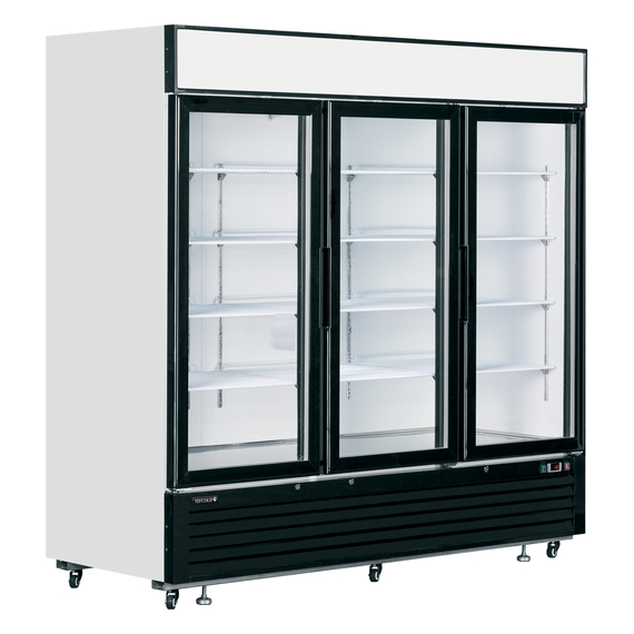 54986-LGF7500.jpg Tefcold Displaygefrierschrank LGF7500, Weiß, EEK D – Bild 1