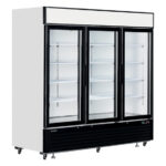 Tefcold Displaykühlschrank LGC7500, Weiß, EEK C