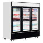 Tefcold Displaykühlschrank LGC7500, Weiß, EEK C – Bild 2
