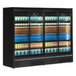 Tefcold Supermarkt-Multideck-Kühlschrank MDCA2500HB, Schwarz RAL9005, EEK B – Bild 2