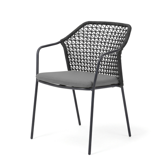 556431-burano-chair-anthracite-1.jpg Barths Burano - Stuhl, Anthrazit – Bild 1