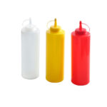 Hendi Spenderflaschen, 3er Set, 0,7L, Transparent, 3 Stk., ⌀70x(H)240mm – Bild 2