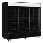 Tefcold Displaygefrierschrank LGF7500B, Schwarz RAL9005, EEK D