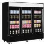 Tefcold Displaygefrierschrank LGF7500B, Schwarz RAL9005, EEK D – Bild 2