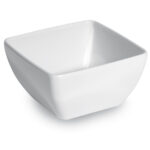 Hendi Quadratische Schüssel., Weiß, 130x130x(H)65mm