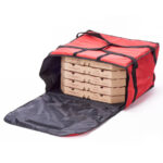 Pizza Transporttasche, Frontlader, allseitig isoliert, 500x500x300 mm – Bild 2