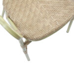 Feros Tango – Stapelbarer Bistrostuhl Rattan, Bambus/Natur – Bild 5
