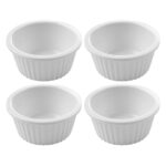 Hendi Auflaufförmchen – 4 Stück, 0,035L, 4 Stk., ⌀60x(H)25mm