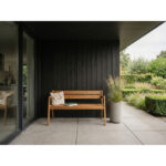 Barths Helsinki - Bank 140 cm Teak, Teak – Bild 5
