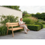 Barths Helsinki - Bank 140 cm Teak, Teak – Bild 6