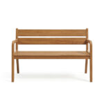 Barths Helsinki - Bank 140 cm Teak, Teak – Bild 2